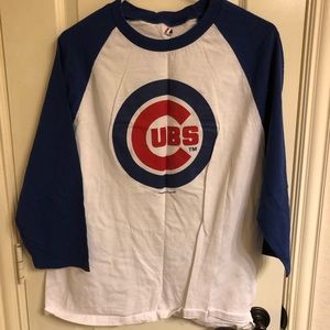 Chicago Cubs 3/4 sleeve shirt